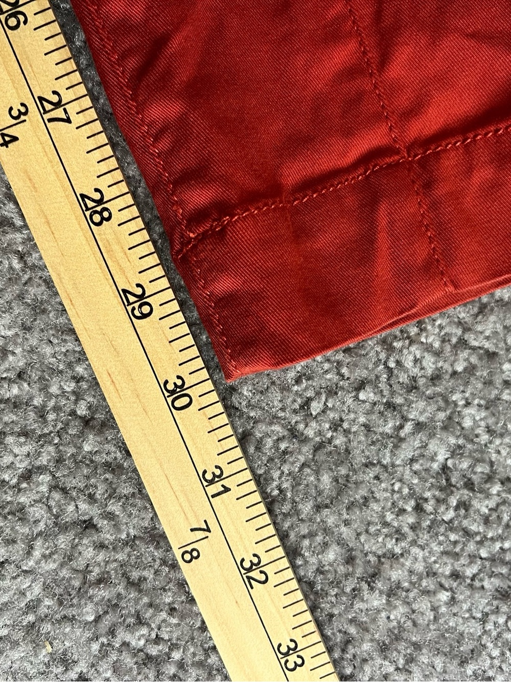 Cabi Explorer Slim Leg Pants Copper Orange Size 2 Utility Stretch - Picture 9 of 9
